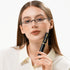 Viseng 2 Pack Slim Mini Metal Reading Glasses, Compact Lightweight Portable Readers with Glasses Case +2.5