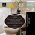 RAMIEYOO Designer Bathroom Signs Do Not Flush Rules for Septic System, Please Flush Only Toilet Paper, Great for Home,