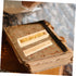 STOBAZA Wooden Pregnancy Test Keepsake Box for Newborn Announcement Unique Storage Case for Pregnancy Memories