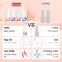 Lavender Violets Dip Powder Liquid Set, Activator, Base Top Coat, Nail File Necessary Tools for Dipping