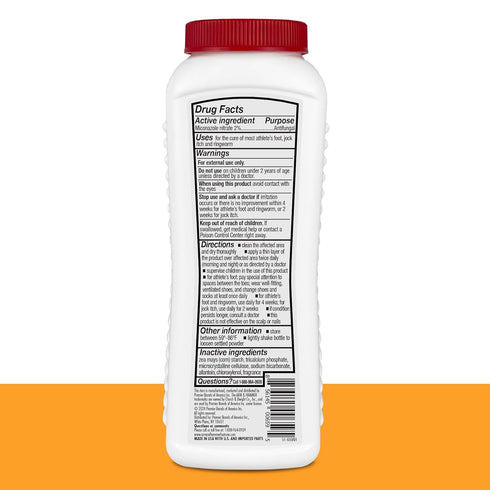 Hammer 3.5 oz Arm & Athlete's Foot Powder - Antifungal Treatment for Feet with Baking Soda - Relieves Itching, Burning