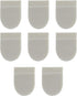 Felt Heel Cushion Pad 1/2" with Adhesive for Pain Relief, 4 Pairs (8 Pieces)