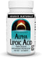 Source Naturals Alpha Lipoic Acid 300 mg, Supports Healthy Sugar Metabolism & Energy, 30 Time Release Tablets