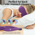 NEWVANGA 3D Sleep Mask for Back and Side Sleepers, Luxury Eye Mask to Block Out Light, Breathable Travel Cover Purple