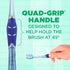 GUM Technique Deep Clean Toothbrush - Compact Soft Toothbrushes for Adults with Sensitive Gums - 1ct (12pk)