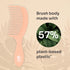 Wet Brush Go Green Coconut Oil Infused Treatment Comb - Wide Tooth Hair Detangler with WaveTooth Design