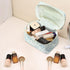 Large Cute Makeup Bag, Floral Coquette Aesthetic Cosmetic Bag for Women Girls Travel Organizer