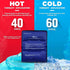 Medvice Ice Pack for Injuries Reusable - Hot & Cold Compress for Hip, Shoulder, Knee, Back Pain, Swelling, Bruises,