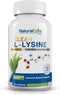 Clean L-Lysine 600mg, 120 Capsules | Vegan, Non-GMO, Gluten Free