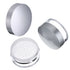 Hotop 3 Pieces 50 ml Plastic Empty Powder Case Makeup Jar Travel Kit with Sifter
