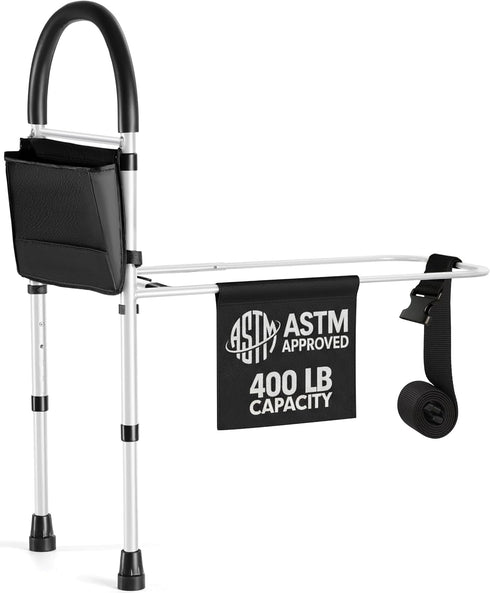 Medical king Bed Assist Rail Bed Rails Ror Seniors with Adjustable Heights