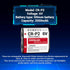 TQTHL 5-Packs CR-P2 6V 223A DL223A EL223AP Batteries, Lithium Photo Battery Replaces