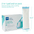 Medline 2-in-1 Absorbent Perineal Pad and Instant Cold Ice Packs for Postpartum Care (8 Count). Ready-to-use Essential for After Delivery, Maternity, Postpartum Care