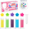 Toilet Gel Stamp Kit, 60 Count, 5 Kinds of Scent Toilet Cleaner Bowl Gel, Air Freshener