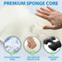KONOVOLY Breast Pillow for Massage, Women's Massage Bolster Face Down Pillow for Sleeping with Non-Slip Bottom, Home