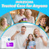 RRZIOM Toothbrush Sanitizer Case, Portable Toothbrush Covers Rechargeable, Rechargeable Toothbrush Cleaner Holder Case