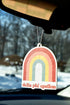 Delta Phi Epsilon Rainbow Air Freshener - 2/Pack, Flowers & Sunshine Scent
