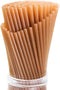 100pcs Sugarcane Straws, 8 Inch Sturdy Biodegradable Plastic Free Eco-Friendly Smoothie Drinking Straws for Home