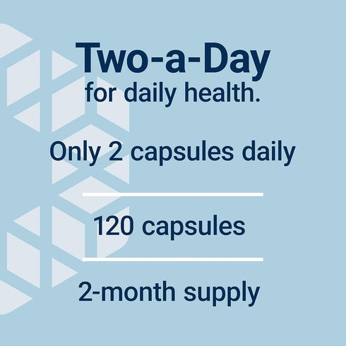 Life Extension Two-Per-Day Multivitamin, 120 Capsules, Non-GMO, Gluten-Free, Over 25 Vitamins, Minerals & Extracts,