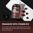 Horny Goat Weed Gummies with Vitamin B12, 60 Raspberry Vegan Gummies, Energy, Endurance & Performance Support