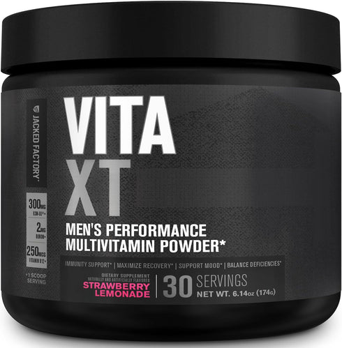 Jacked Factory Vita XT Performance Vitamin Powder - Daily Multivitamin Powder for