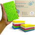 bioGo 30 Pack Compostable Pop-Up Sponges - Non-Scratch, Plant-Based Dish Sponges