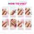 Modelones Cuticle Care Kit - Cuticle Remover Cream, Oil, Trimmer, Pusher & Nipper for DIY Nail Manicure