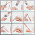 Manicure Set, Nail Clipper Kit with Luxurious Travel Case, 31 Pieces Personal Care Tools for Men Women Family
