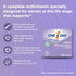 One A Day Women's Menopause Multivitamin with Vitamin A, C, D, E, and Zinc for Immune Health Support