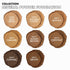 Ruby Kisses Mineral Pressed Powder Foundation, Medium to Full Coverage Natural Finish, 0.35 Ounce (Honey Brown)