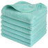 SINLAND 6 Pack Microfiber Face Cloths, Reusable Makeup Remover Washcloths, 13 x 13 Inch, Light Blue