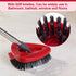 O Cedar EasyWring Spin Mop Compatible Scrub Brush Head Replacement, Floor Scrubber Head for Cleaning