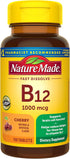 Nature Made Vitamin B12 1000 mcg - Easy to Take Sublingual B12 for Energy Metabolism Support, 150 Sugar Free Tablets