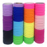 J-MEE Seamless Hair Bands, 100PCS Hair Ties, Ponytail Holders, Scrunchies for Thick Hair, No Crease Damage
