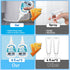 Home Remover Gel, 8 Fl Oz Washing Machine Cleaner for Household Use, Mold Cleaner for Tiles, Grout, Sinks, Kitchen