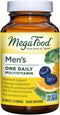 MegaFood Men's One Daily Multivitamin - 60 Tabs with Zinc, Selenium, B Vitamins, D, Real Food