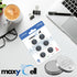MaxyCell 2450 CR2450 3V DL2450 (6 Pack) Lithium Coin Cell Battery High-Capacity Long-Lasting Reliable Power