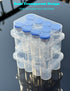Theradaily 2 Pack 3ml 10 3ml Peptide Case for Vials, Insulin Vial Holder for Fridge, Peptide Storage Organizer Case