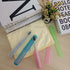 Medsuo 4pcs Plastic Toothbrush Case, Travel Cover Holder, Storage (Pink, Blue, Green, White)