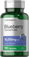 Horbaach Blueberry Extract Supplement, 150 Capsules, Blueberry Concentrate, Non-GMO, Gluten Free