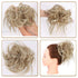 Lativ Messy Hair Bun Tousled Updo Scrunchies - Extension with Elastic Rubber Band Accessories for Women Girls