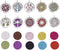 5pcs Mixed Pearl Cage Floating Pendant Aroma Diffuser Necklace Locket Charms Stainless Steel Tone Perfume Essential Oil