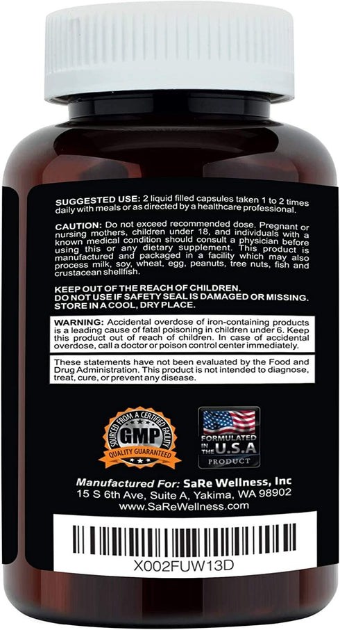 Clinical Daily Complete Whole Food Multivitamin Supplement, 120 Liquid Capsules for Men & Women