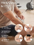 Set (2-Piece Rena Chris Gua Sha & Muscle Scraper Tool, Stainless Steel Face & Body Gua Sha for Lymphatic Drainage
