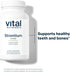 Vital Nutrients Strontium Citrate | Vegan Bone Strength Supplements, 227mg, 90 Capsules