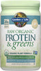 Garden of Life Raw Organic Protein & Greens - Vegan Protein Powder for Women & Men, Plant Protein, Pea Protein, Greens