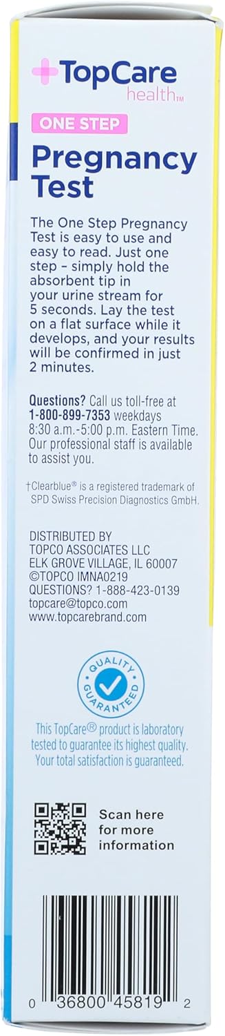 Topcare 2 Count , Pregnancy Test