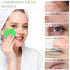 Sieral 120 Pcs Compressed Facial Sponges with Container, Disposable Sponge Pads for Cleansing, Makeup Removal, Green,