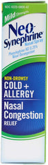Neo-Synephrine Nasal Spray, MILD Formula, 0.5-Ounce (Pack of 3)