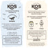 KOS Vegan Protein Powder, Chocolate USDA Organic - Low Carb Pea Protein Blend, 10 Servings